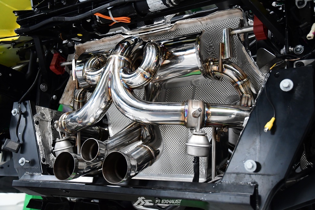 Fi Exhaust 2018-2020 Lamborghini Aventador S LP740 Valvetronic Exhaust System - Image 7