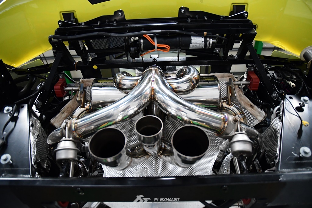 Fi Exhaust 2018-2020 Lamborghini Aventador S LP740 Valvetronic Exhaust System - Image 3