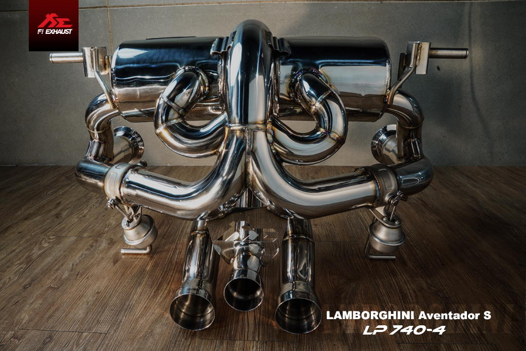 Fi Exhaust 2018-2020 Lamborghini Aventador S LP740 Valvetronic Exhaust System - Image 4