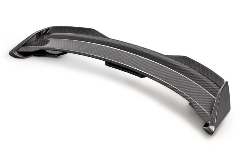 FP 2024-2026  Ford Mustang S650 Darkhorse Performance Package Carbon Fiber Rear Spoiler with Gurney Flap (Gloss Finish)