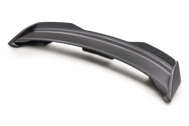 FP 2024-2026  Ford Mustang S650 Darkhorse Performance Package Carbon Fiber Rear Spoiler with Gurney Flap (Matte Finish)