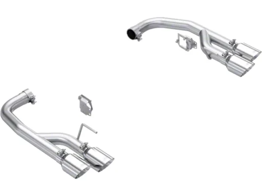 MBRP 2024-2026 Ford Mustang GT Armor Pro Polished Tips Valve Delete Axle-Back Exhaust - Race Version