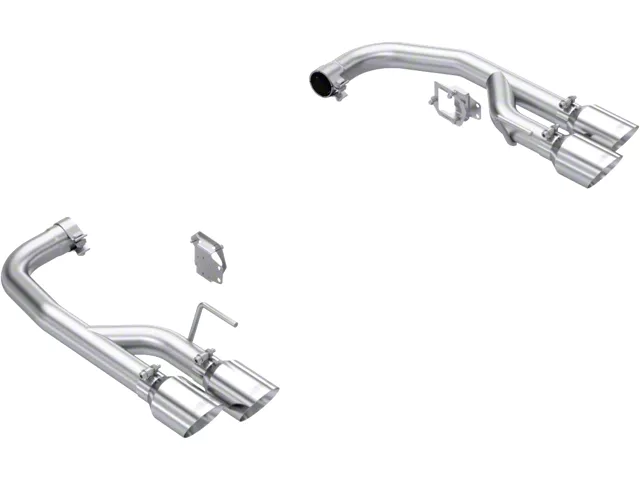 MBRP 2024-2026 Ford Mustang GT Armor Pro Polished Tips Valve Delete Axle-Back Exhaust - Race Version