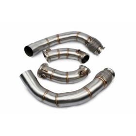 VRSF 2018-2023 BMW F9X M5/M8 S63R Stainless Steel Race Downpipes
