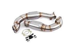 VRSF 335i / 135i 3" Cast Stainless Steel Downpipe Upgrade N54 V2 for BMW 3 Series - Image 2