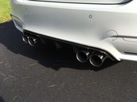 VRSF 90mm Stainless Steel Exhaust Tips 14+ F80/F82 M3 & M4 for BMW M3 - Image 2