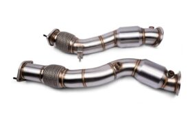VRSF X3M & X4M F97 F98 – 10972010 Racing Downpipes S58 for BMW X Series - Image 2