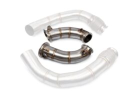 VRSF M5 & M8 F90 F91 F92 F93 – 10152050, 10152055 & 10152060 Racing Downpipes S63R for BMW M5 - Image 2