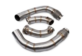 VRSF 2018 – 2023 BMW M5 & M8 F90 F91 F92 F93 – 10152050, 10152055 & 10152060 Racing Downpipes S63R