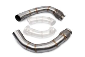 VRSF M5 & M8 F90 F91 F92 F93 – 10152050, 10152055 & 10152060 Racing Downpipes S63R for BMW M5 - Image 3