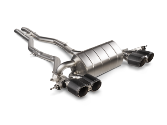 Akrapovič 2021-2026 BMW M3 / M4 Slip-On Line Titanium Exhaust System (Req. Tail Pipe Set)