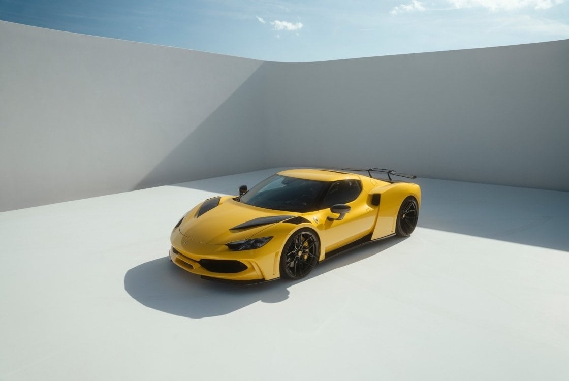 NOVITEC Ferrari 296 GTB N-LARGO Widebody Kit with NF11 Wheels