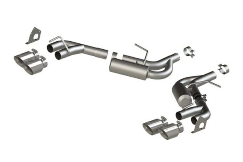 MBRP 2016-2024 Chevrolet Camaro V6 3.6L Armor Lite Axle-Back Exhaust with NPP Dual Mode