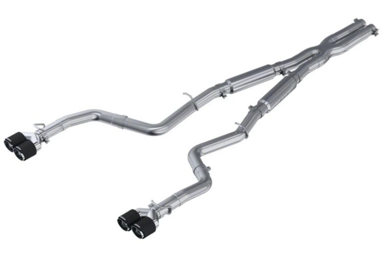 MBRP 2015-2016 Dodge Challenger 5.7L HEMI Armor Pro Cat-Back Exhaust – Carbon Fiber Tips Street Version