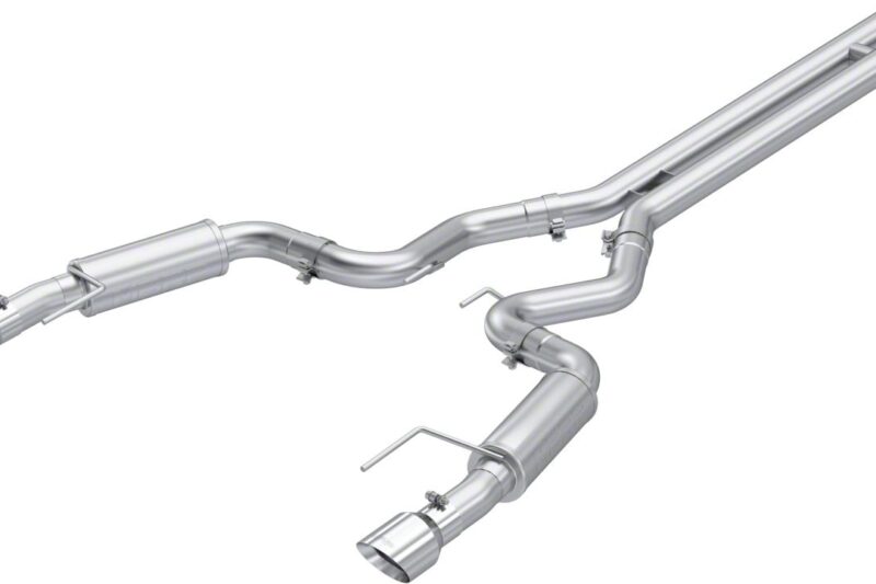 MBRP 2024-2026 Ford Mustang GT Armor Lite Cat-Back Exhaust Race Version - Polished Tips