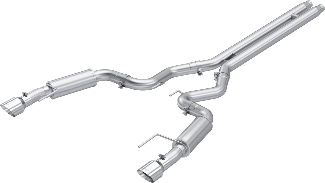 MBRP 2024-2026 Ford Mustang GT Armor Lite Cat-Back Exhaust Race Version - Polished Tips