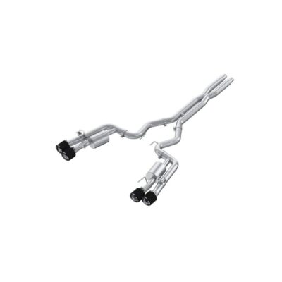 MBRP 2024-2026 Ford Mustang Dark Horse Armor Pro Cat-Back Exhaust - Carbon Fiber Tips
