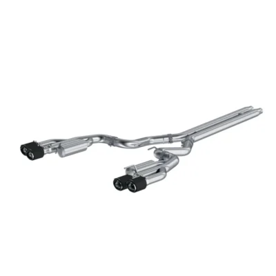 MBRP 2018-2023 Ford Mustang GT Armor Pro Cat-Back Exhaust - Carbon Fiber Tips Rear Version