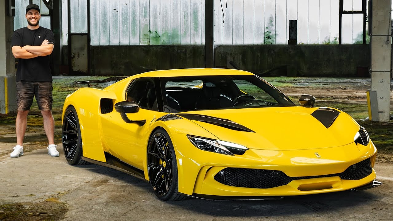 NOVITEC Ferrari 296 Carbon Mirror Caps - Image 3