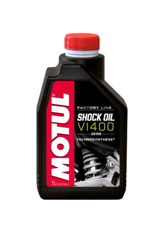 Motul Suspension SHOCK OIL FACTORY LINE VI400 - Synthetic Ester 1L (6-Pack)