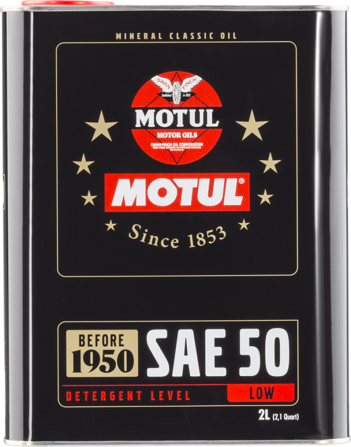 Motul Classic SAE 50 Oil - 2L (6-Pack) - Image 2