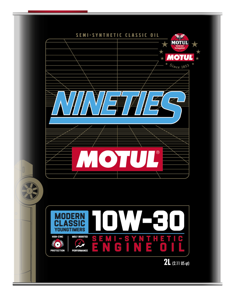 Motul 10W30 Classic Nineties Oil - 10x2L (10-Pack) - Image 2