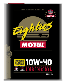 Motul 10W40 Classic Eighties Oil - 10x2L (10-Pack)