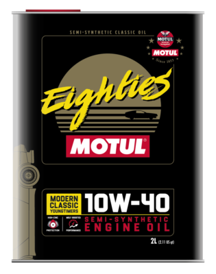 Motul 10W40 Classic Eighties Oil - 10x2L (10-Pack)