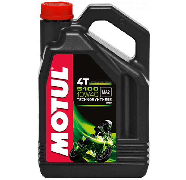Motul 5100 4-Stroke Engine Oil 10W40 4T 4L (Case of 4)