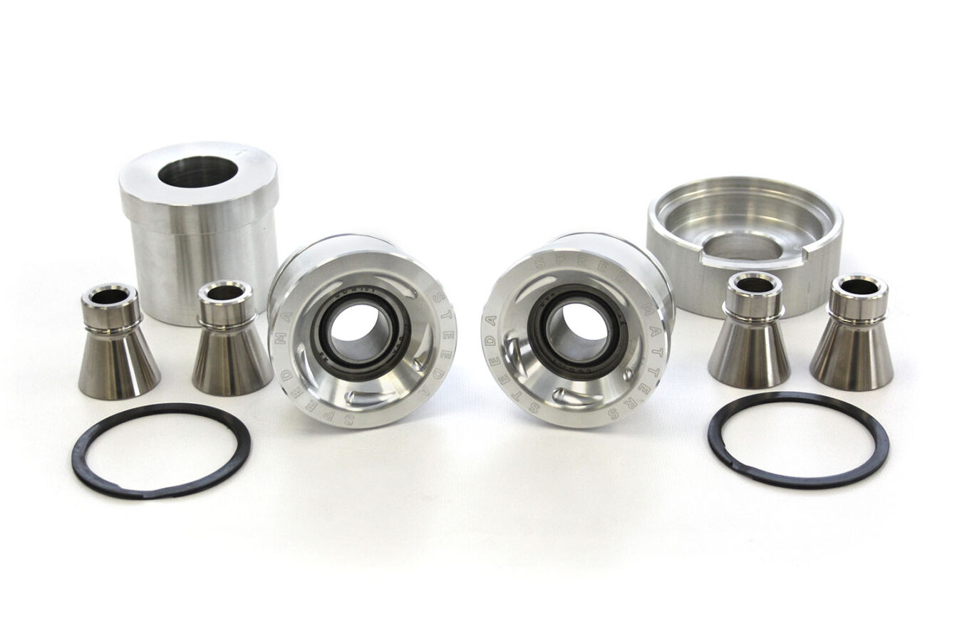 Steeda 2015-2023 Ford Mustang Front Control Arm Spherical Bearing Kit