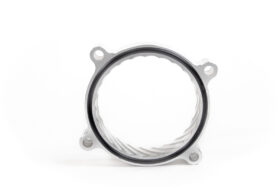 Steeda Mustang GT Coyote Throttle Body Spacer Angle View