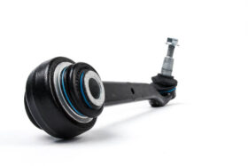 Steeda 2015-2023 Ford Mustang Front Control Arms Lateral Links with Extended Ball Joint detail