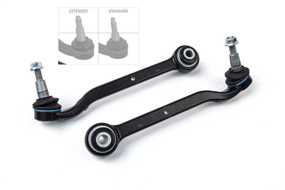 Steeda 2015-2023 Ford Mustang Front Control Arms Lateral Links roll center diagram