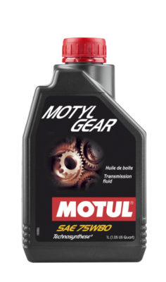 Motul MOTYLGEAR 75W80 - Technosynthese - API GL-5 / MIL-L-2105D 1L (Case of 12)