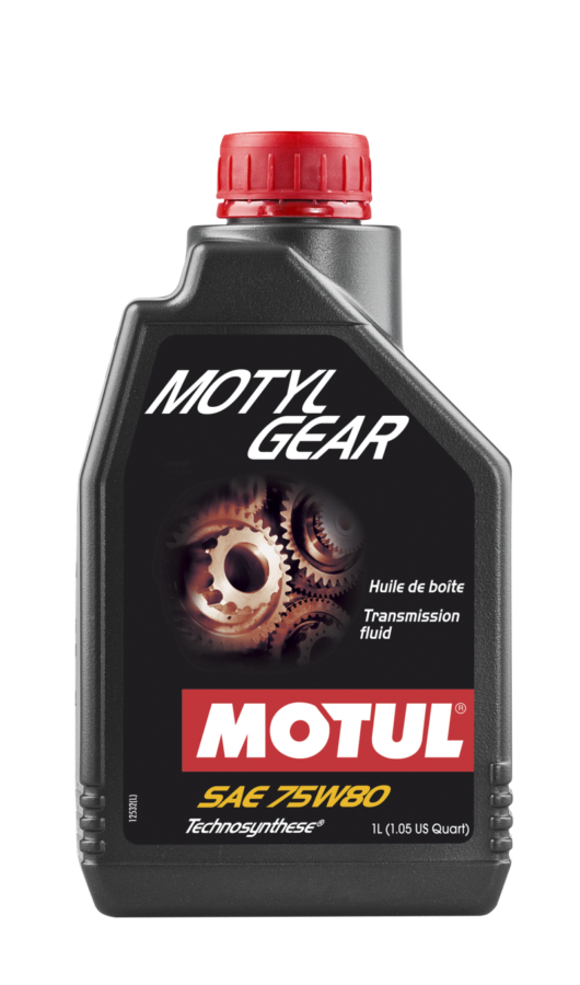 Motul MOTYLGEAR 75W80 - Technosynthese - API GL-5 / MIL-L-2105D 1L (Case of 12)
