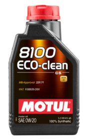 Motul 8100 Eco-Clean 0W20 1L (Case of 12)