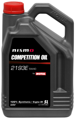 Motul Nismo Competition Oil 2193E 5W40 5L (Case of 4)