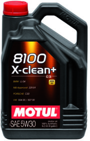 Motul 8100 5W30 X-CLEAN Plus 5L (Case of 4) - Image 2