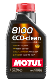 Motul 8100 Eco-Clean 0W30 12X1L - C2/API SM/ST.JLR 03.5007 - 1L 1L (Case of 12) - Image 3