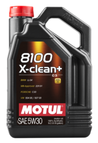 Motul 8100 5W30 X-CLEAN Plus 5L (Case of 4)