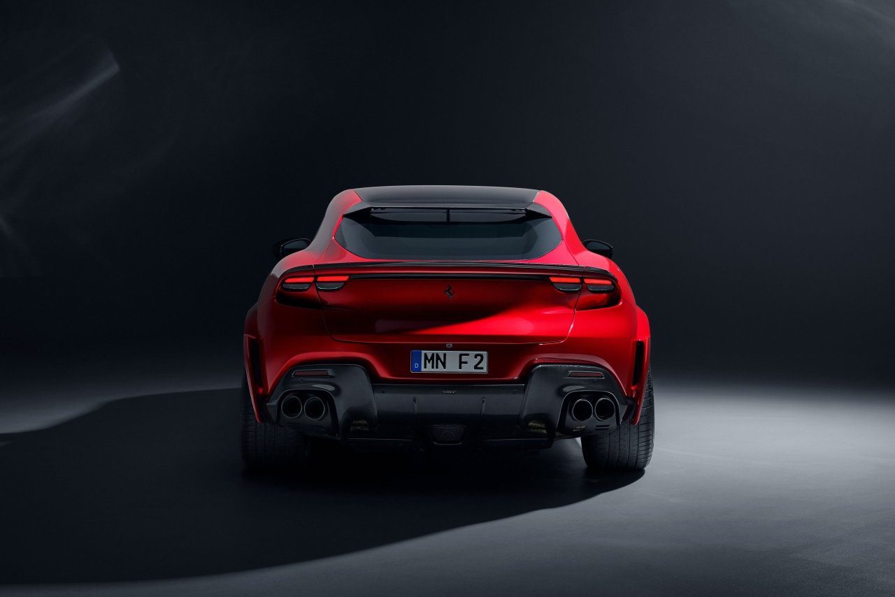 NOVITEC ESTESO 2023+ Ferrari Purosangue Carbon Race Roof Spoiler - Image 5