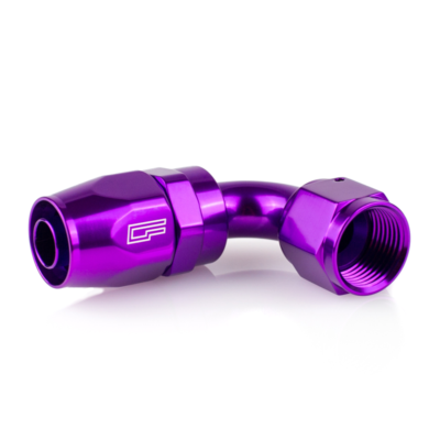 Special -04 AN 120 Degree Female Aluminum Hose End Fitting