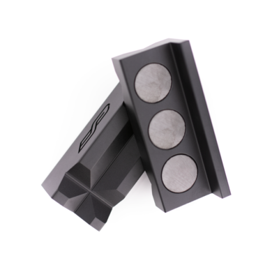Aluminum Vice Jaw Inserts for AN Fitting Assembly