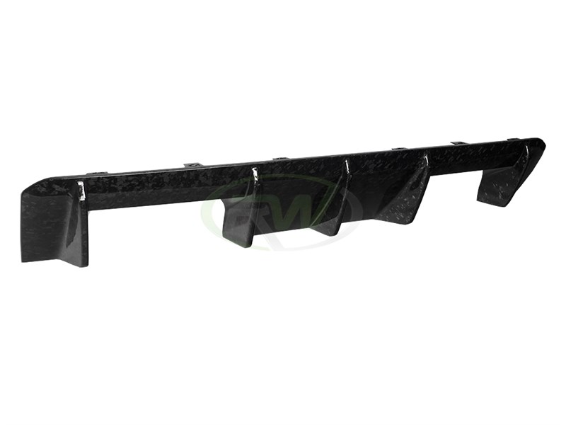RW Carbon 2021-2026 BMW G8X M3/M4 OEM Style Forged Carbon Diffuser