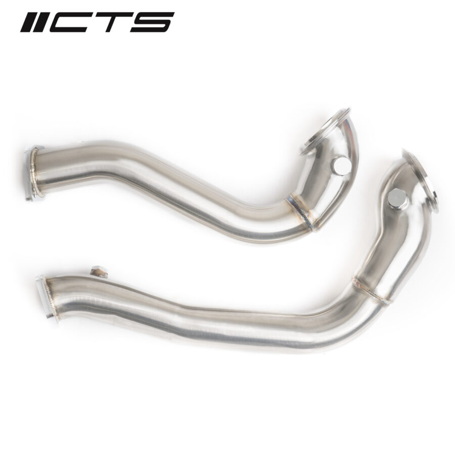 CTS Turbo 2007-2013 BMW 135i/335i N54 CAST 2.5" Downpipe Set (RWD only)