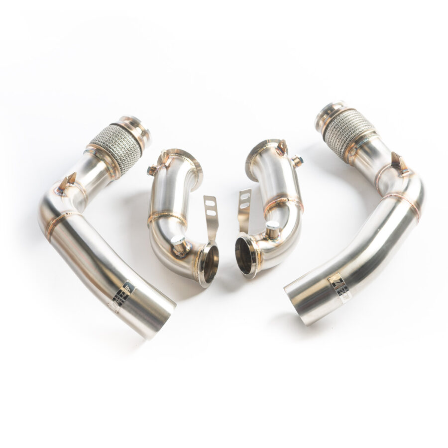 CTS Turbo 2018-2022 BMW F90 M5/M5C & BMW G15/G16 M8/M8C Race Downpipe Set