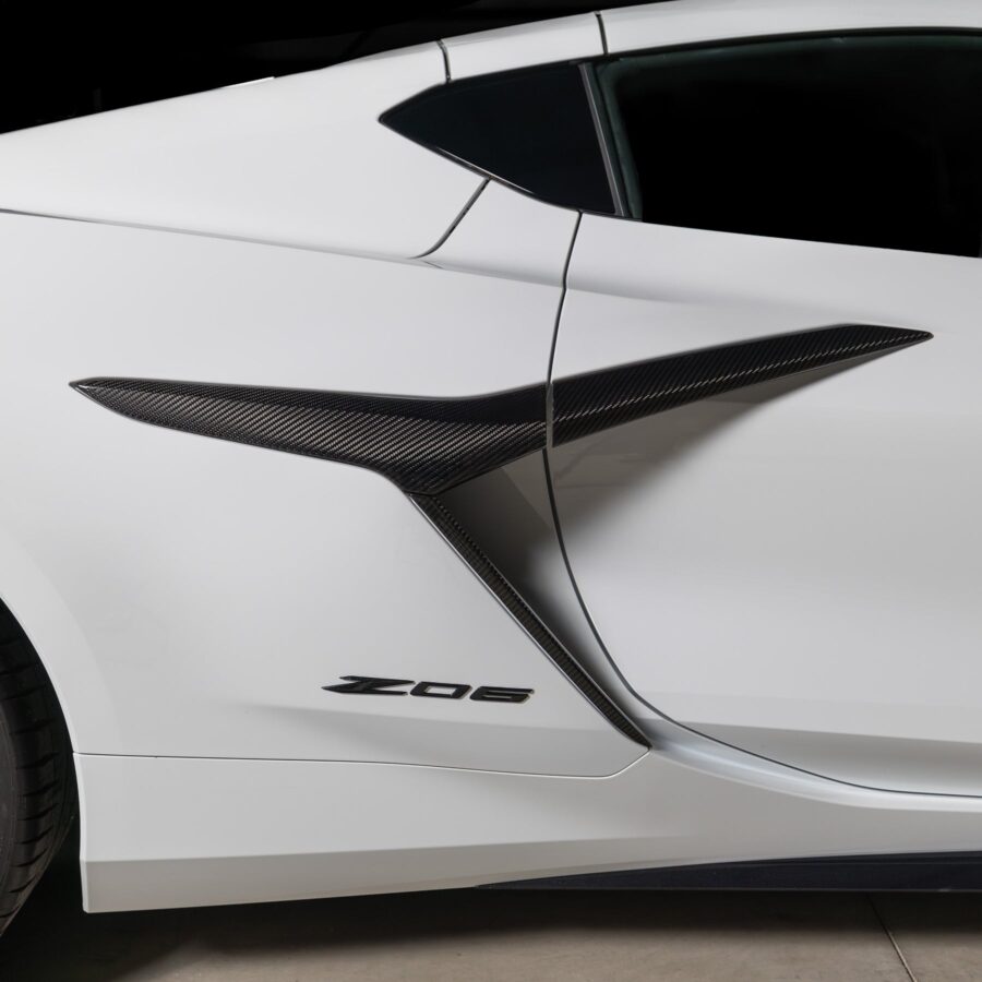 RSC 2023-2025 Chevrolet Corvette Z06 Carbon Fiber Side Intake Vents