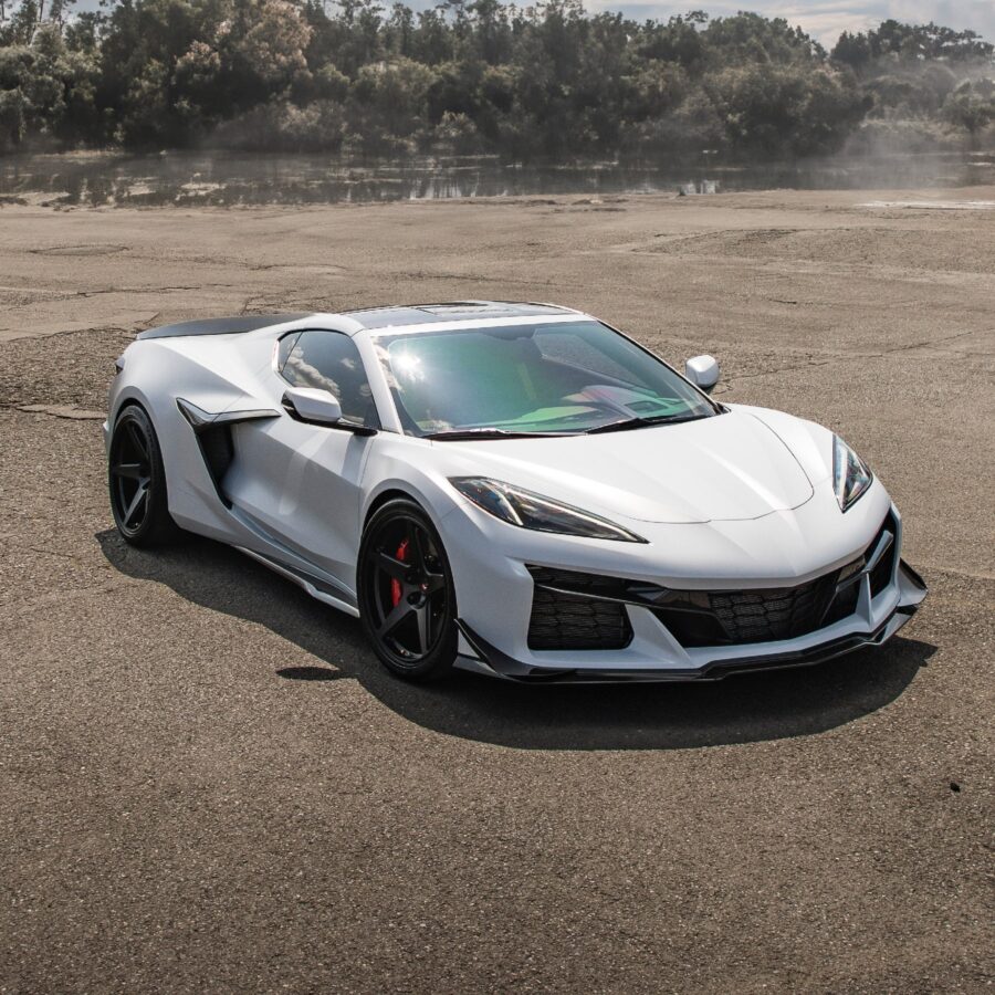 RSC 2023-2025 Chevrolet Corvette Z06 GTZ Carbon Fiber Ducktail Spoiler - Image 7