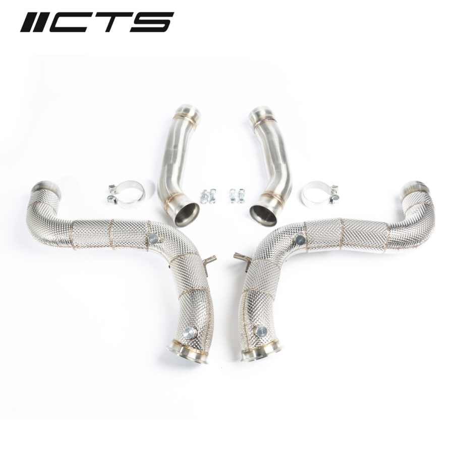 CTS TURBO 2015-2021 MERCEDES-BENZ AMG W205/M177 C63/63S DOWNPIPES