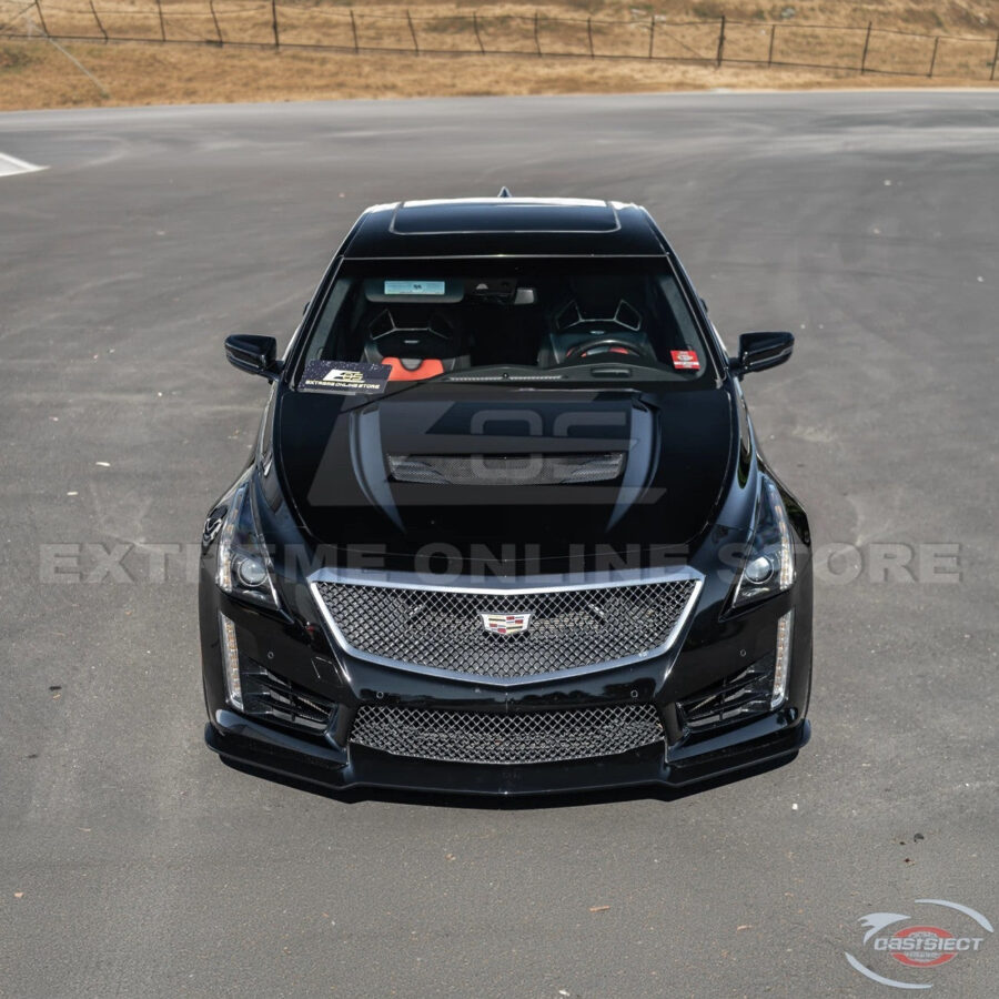 EOS 2016-2019 Cadillac CTS-V Front Splitter & Side Wheel - Image 7
